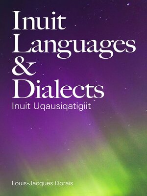 cover image of Inuit Languages and Dialects